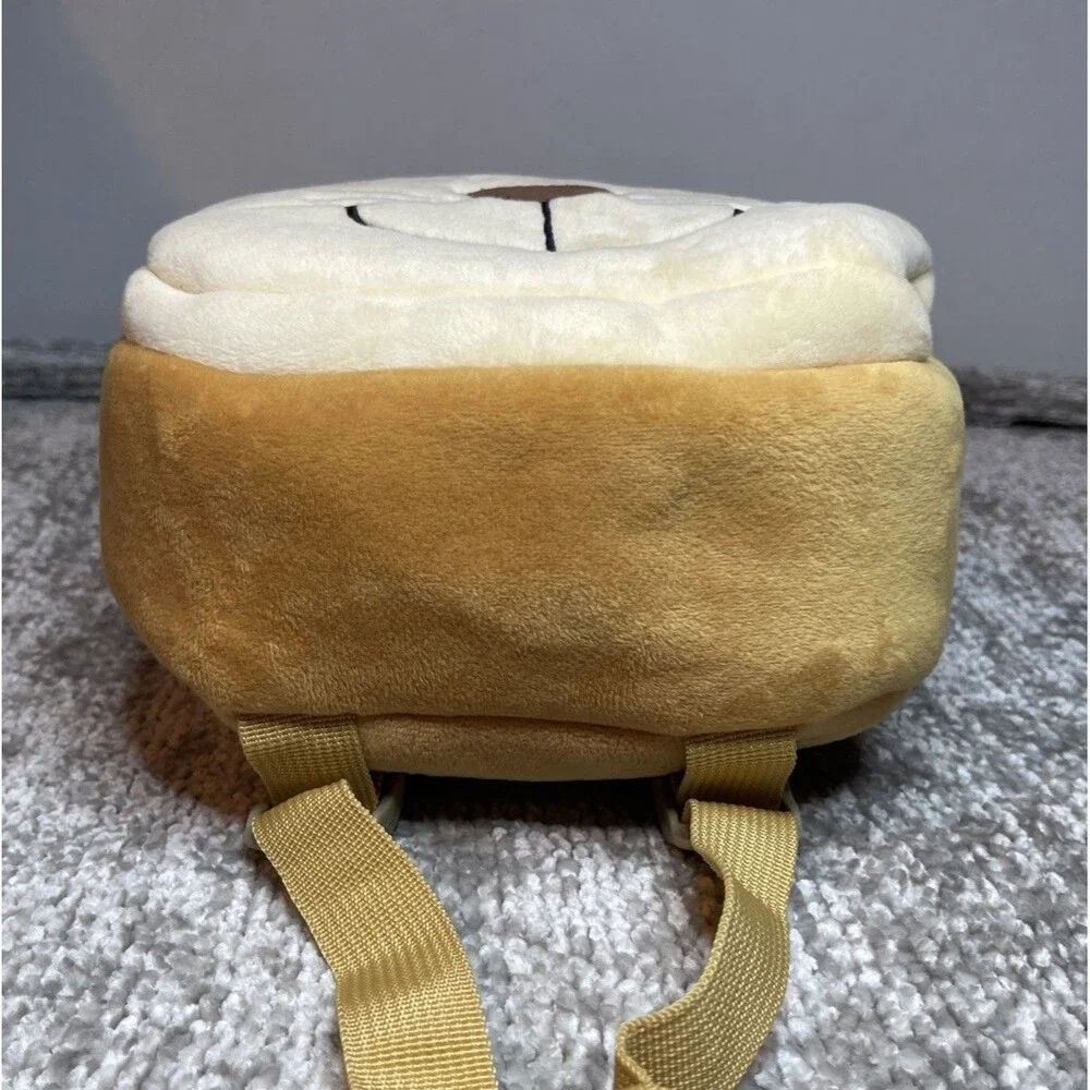 Cute Plush Lion Toddler Backpack – Soft Preschool Mini Travel Bag EUC